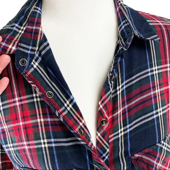 ZARA | Plaid Button Down | S - Picture 5 of 8